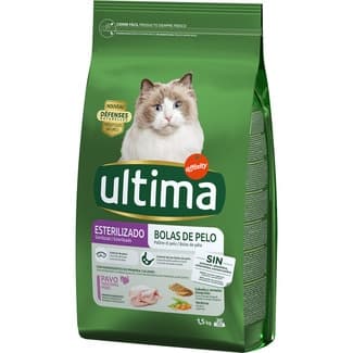 Esterilizado Adult pienso para gatos adultos esterilizados con pavo bolsa 1,5 kg -