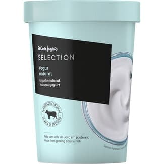 Yogur natural elaborado con leche de vaca de pastoreo envase 500 g -