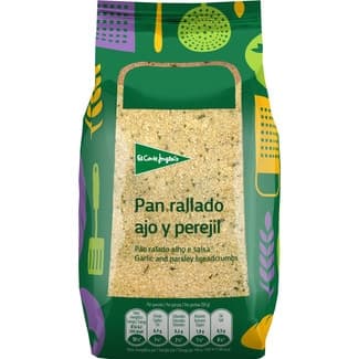 Pan rallado con ajo y perejil bolsa 500 g -
