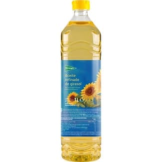 Aceite refinado de girasol botella 1 l -