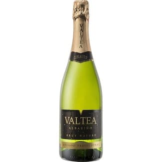 Vino blanco albariño espumoso brut nature DO Rías Baixas botella 75 cl -