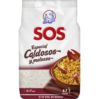 Arroz redondo especial caldosos y melosos paquete 500 g -