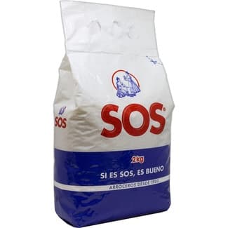 Arroz redondo bolsa 2 kg -
