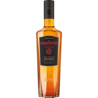 Ron añejo Gran reserva de Venezuela botella 70 cl -