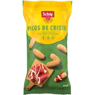 Picos de cristal con trigo sarraceno sin gluten y sin lactosa bolsa 60 g -