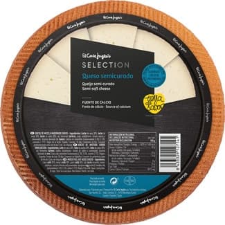 Queso semicurado mezcla madurado graso elaborado con leche pasteurizada peso aproximado pieza 3 kg -