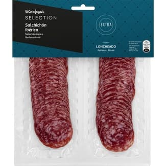 Salchichón ibérico extra en lonchas pack 2 x 75 g envase 150 g -