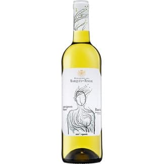 Vino blanco sauvignon ecológico DO Rueda botella 75 cl -