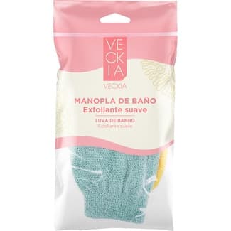 Manopla de baño rizo exfoliante suave bolsa 2 unidades -