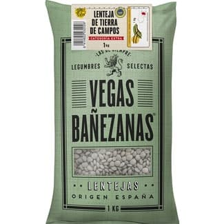 Lenteja pardina extra IGP Tierra de Campos saco 1 kg -