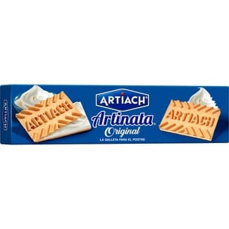 Galletas de barquillo rellenas de nata paquete 210 g -