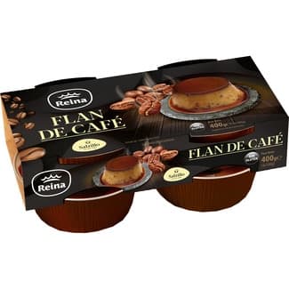 Flan de café sin gluten pack 4 unidades 100 g -