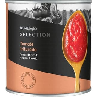 Tomate natural triturado calidad extra lata 800 g neto escurrido -
