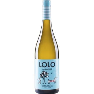 Vino blanco albariño DO Rías Baixas botella 75 cl -