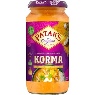 Salsa korma frasco 450 g -