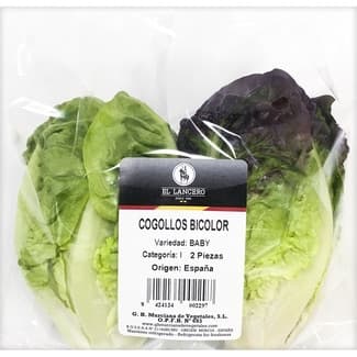Cogollos bicolor baby bandeja 180 g -