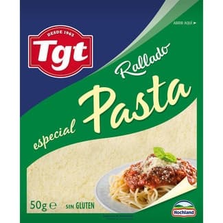 Queso rallado especial pasta bolsa 50 g -