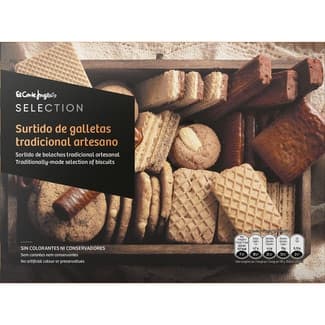 Surtido de galletas tradicional artesano estuche 400 g -