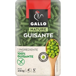 Macarrones Nature guisante bolsa 250 g -