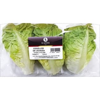 Cogollos de lechuga bandeja 300 g -