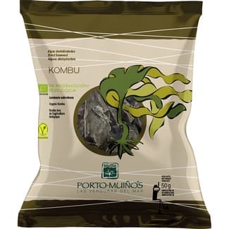 Algas deshidratadas ecológicas kombu bolsa 50 g -