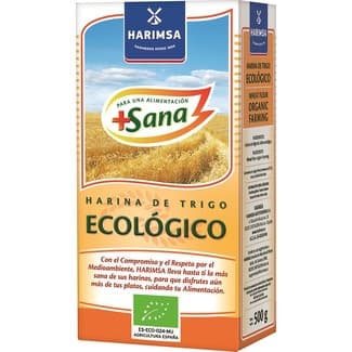Harina de trigo ecológica paquete 500 g -