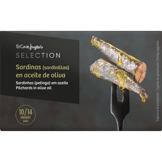 Sardinillas en aceite de oliva 10-14 piezas lata 85 g neto escurrido -
