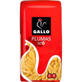 Macarrones plumas N.6 paquete 450 g -