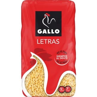Letras paquete 450 g -