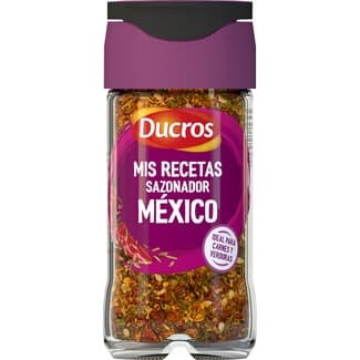 Sazonador México a base de pimentón y comino ideal para carnes y verduras frasco 40 g -