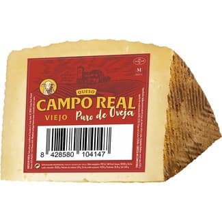 Queso viejo puro de oveja elaborado con leche pasteurizada cuña 250 g -