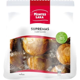 Magdalenas supremas envasadas individualmente 8 unidades bolsa 480 g -