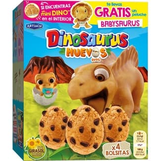 Galletas huevos con chocolate paquete 140 g -