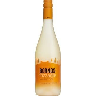 Vino blanco verdejo frizzante 5.5º de alcohol botella 75 cl -