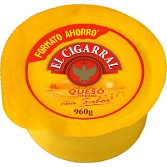 Queso tierno mezcla elaborado con leche pasteurizada pieza 960 g formato ahorro -