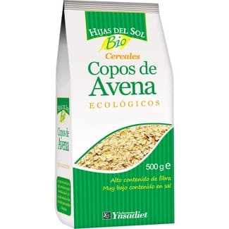 Bio copos de avena ecológicos envase 500 g -
