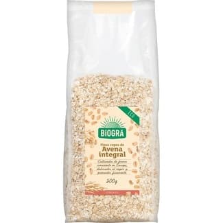 Copos finos de avena integral ecológicos envase 500 g -