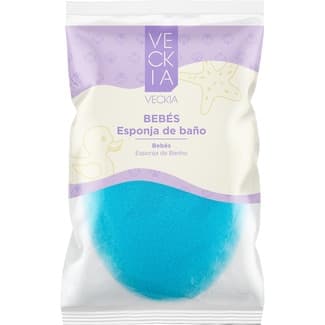 Esponja de baño para bebés colores surtidos bolsa 1 unidad -