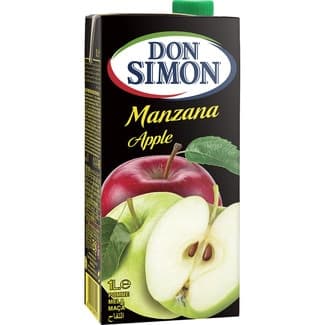 Zumo de manzana a partir de concentrado brik 1 l -