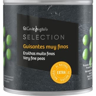 Guisantes al natural muy finos lata 280 g neto escurrido -