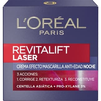 Revitalift Laser X3 crema cicatrizante de noche anti-edad tarro 50 ml -