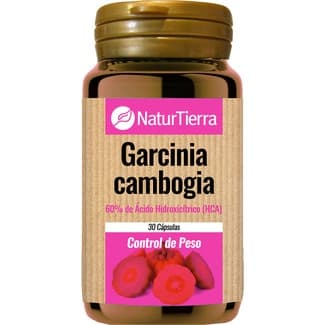 Control de peso garcinia cambogia 60% ácido Hidroxicítrico envase 30 cápsulas -