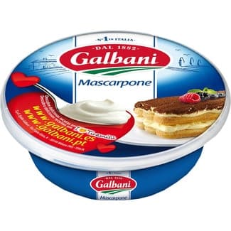 Queso italiano mascarpone tarrina 250 g -