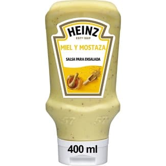 Salsa Nordic miel y mostaza sin gluten envase 400 ml -