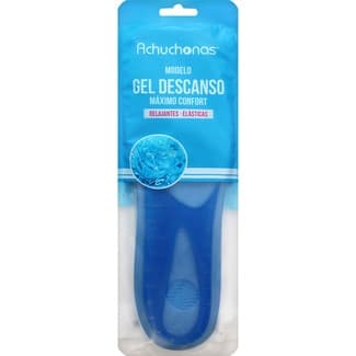 Plantillas gel descanso talla 41-47 recortable bolsa 1 unidad -