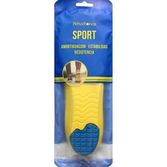 Plantillas Sport talla 35-42 recortables bolsa 1 unidad -