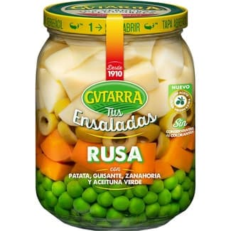 Tus Ensaladas ensalada rusa frasco 345 g neto escurrido -