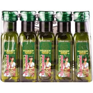 Aceite de oliva virgen extra 5 botellas 20 ml -