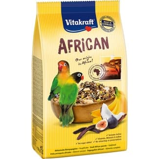 African alimento para agapornis africanos paquete 750 g -