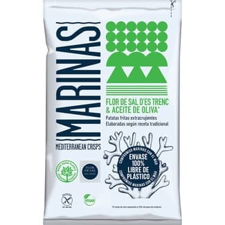 Patatas fritas sal marina de Formentera con aceite de oliva Sin Gluten bolsa 135 g -